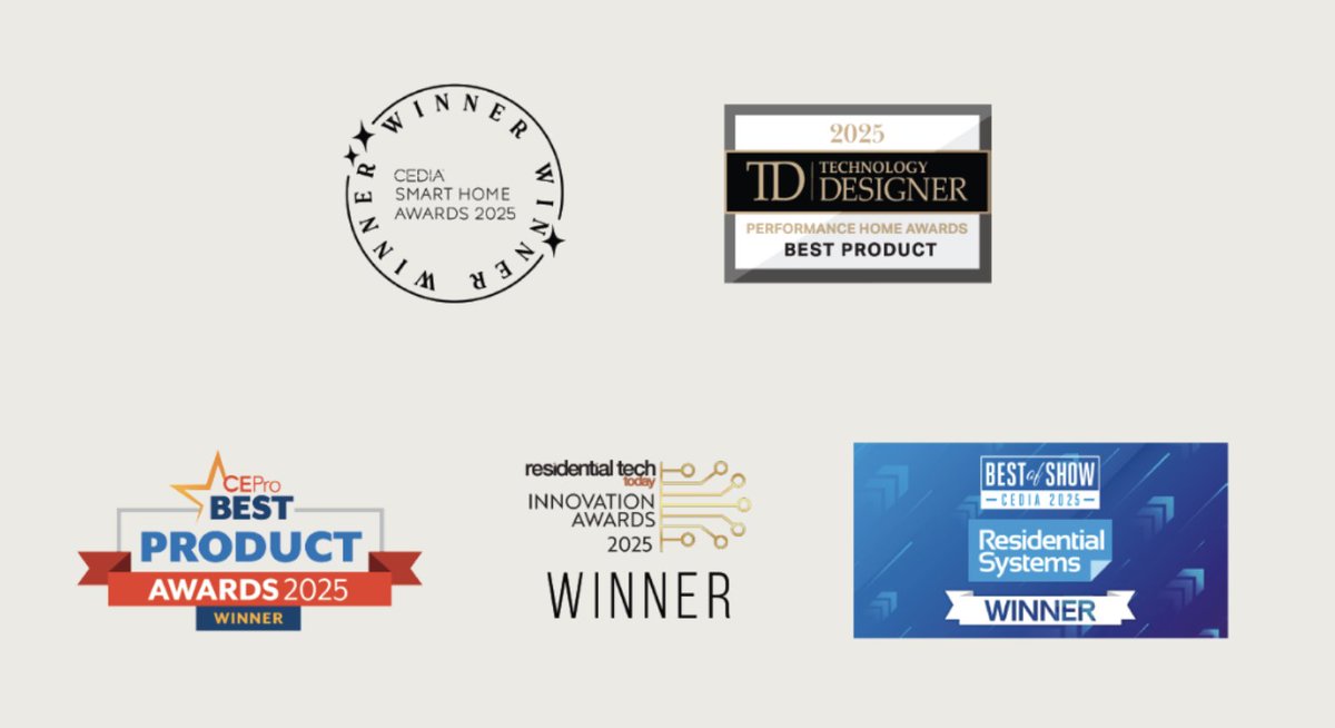 TechnologyDesi2's tweet image. A #CEDIAExpo to remember! 🎉 #DMFLighting’s groundbreaking #Artafex family won across six major programs, while #ZIO earned multiple honors for its Modern Lakefront Intelligent Estate. Innovation + design at their best! #TechnologyDesigner
f.mtr.cool/oxfxyycrbu