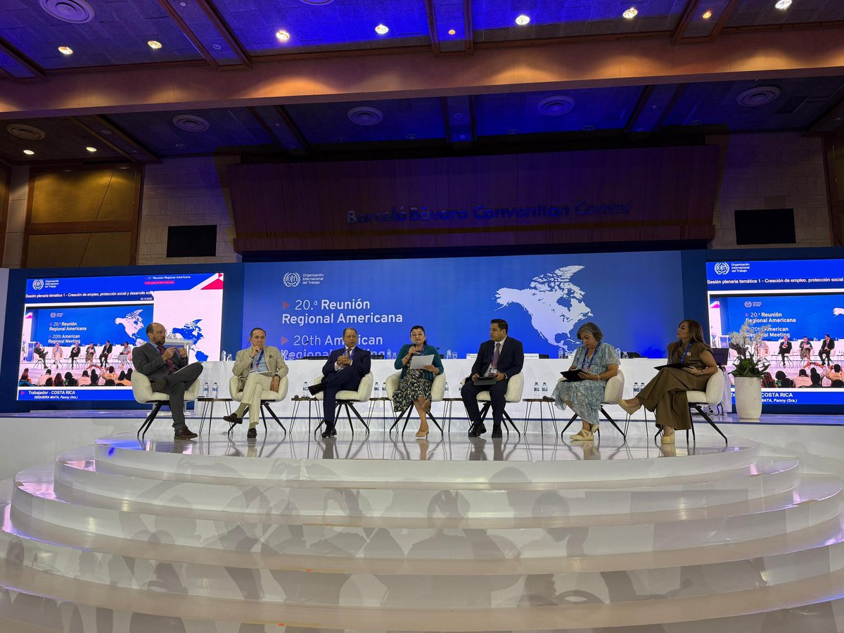 AntonioSanguino's tweet image. Colombia avanza hacia un futuro laboral justo e inclusivo 🌎. 

En el Gobierno del Cambio hemos disminuido la informalidad en 2,3 p.p. y alcanzado la tasa de desempleo más baja en una década (8,6%). 

En la @OITAmericas reiteramos nuestro compromiso con un desarrollo sostenible.…