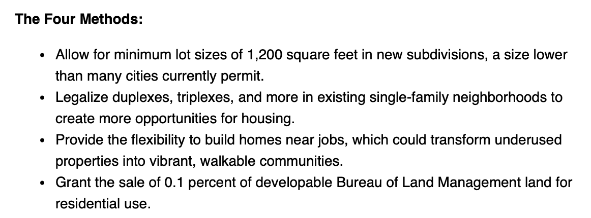 Boosting family formation in 🇺🇸depends upon boosting the housing supply. Ed Pinto, Tobias Peter &amp; Arthur Gailes <a href="/AEI/">American Enterprise Institute</a> have a plan to boost the supply by 1.6 million homes: