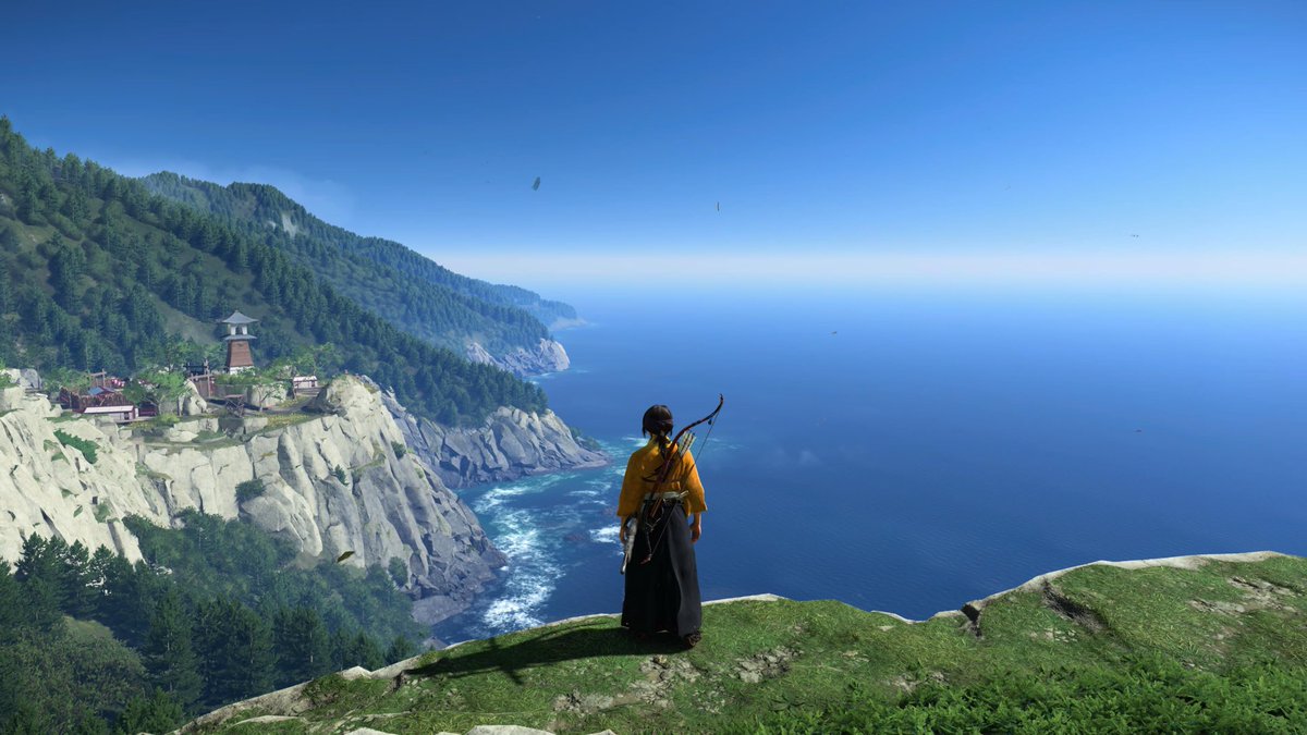 am4nsingh's tweet image. Some colors of Yotei #GhostOfYõtei