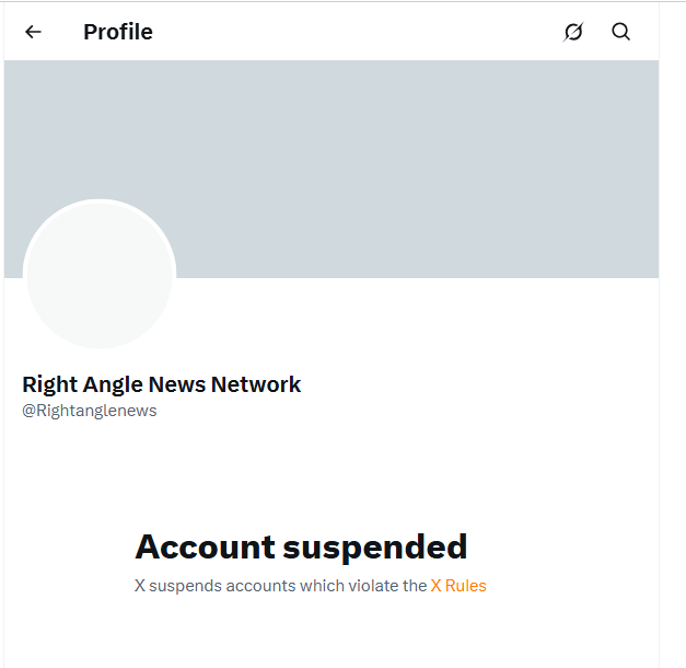 Hey <a href="/elonmusk/">Elon Musk</a> what is going on with <a href="/Rightanglenews/">Right Angle News Network</a> ??

Can you look into this?