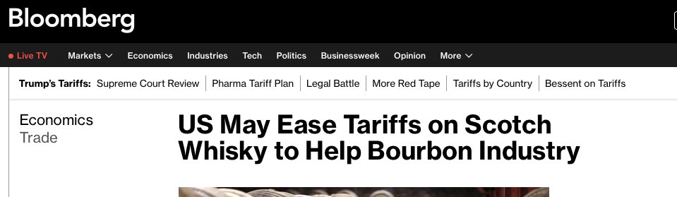 Well... I thought the tariffs were supposed to help domestic industry... Are you telling me that most goods rely on global trade and that isolantionist policies tend to hurt Americans more than help them... wow... am just now hearing of this....