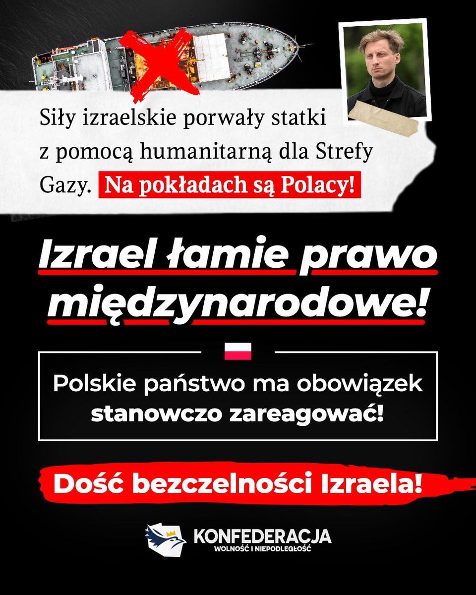 Z Franciszkiem Sterczewskim mamy zupełnie inne patrzenie na świat, ale jedno jest pewne: to obywatel Polski oraz poseł na Sejm RP. Od Premiera oraz Ministra Spraw Zagranicznych w tym momencie oczekuje się skutecznych działań, żeby on oraz inni obywatele naszego kraju wrócili jak