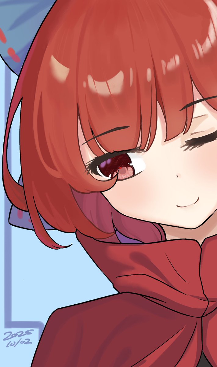 DebugMine's tweet image. #touhou #TouhouArt #赤蛮奇 #東方Project 
Color practice