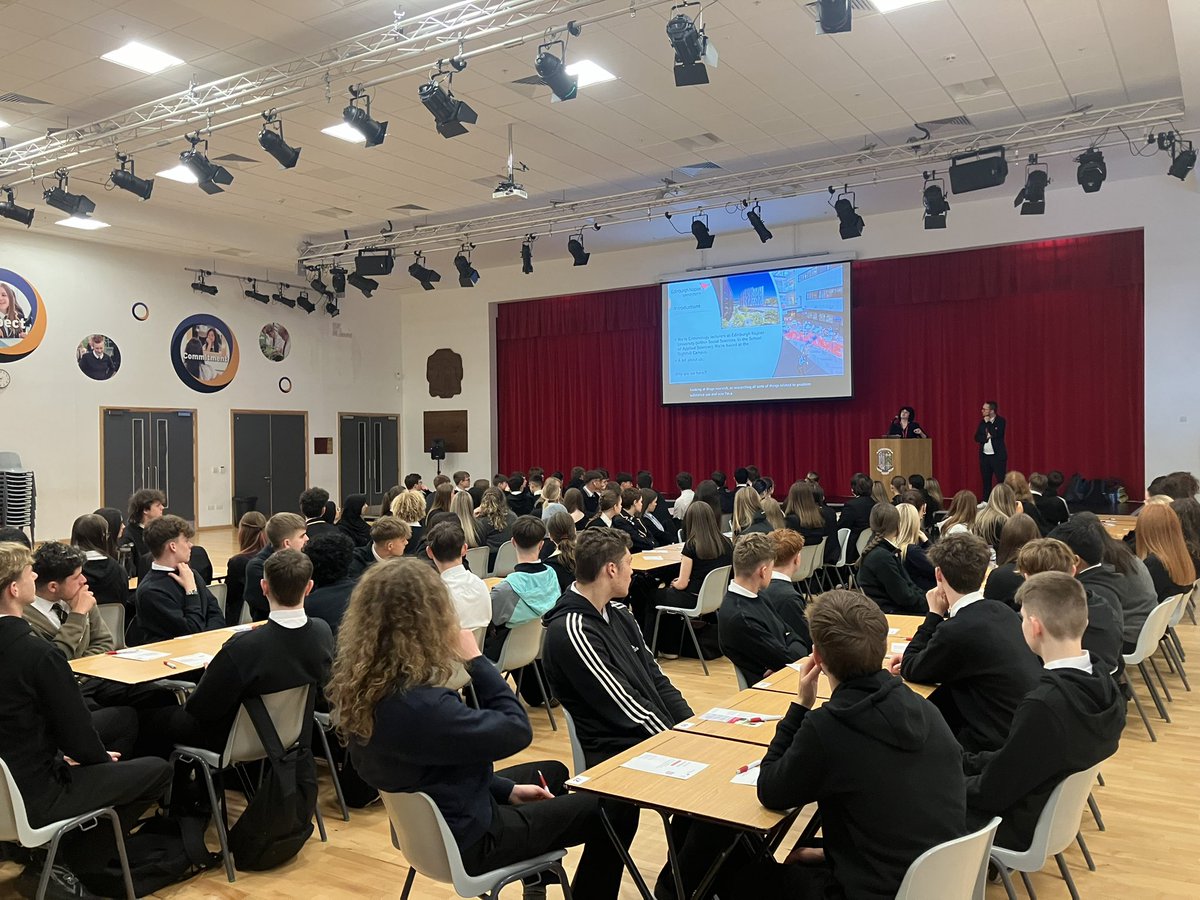 We had two wonderful lecturers from <a href="/EdinburghNapier/">Edinburgh Napier University</a> in to talk about Criminology and Social Sciences with some of our senior pupil. It was very insightful and touched on possible career paths.<a href="/DunfermlineHS/">Dunfermline High</a>