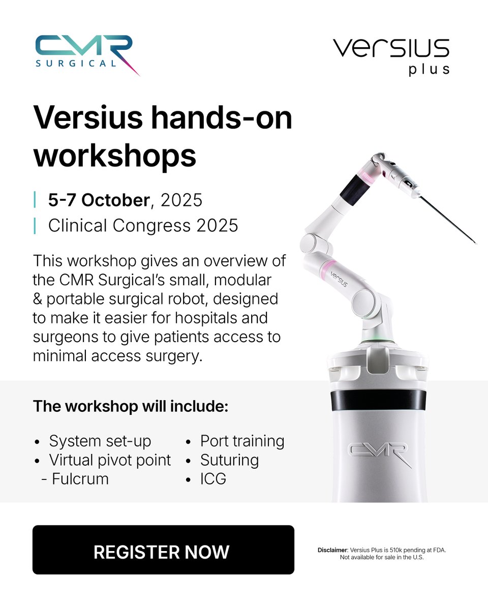 CMR Surgical tweet media