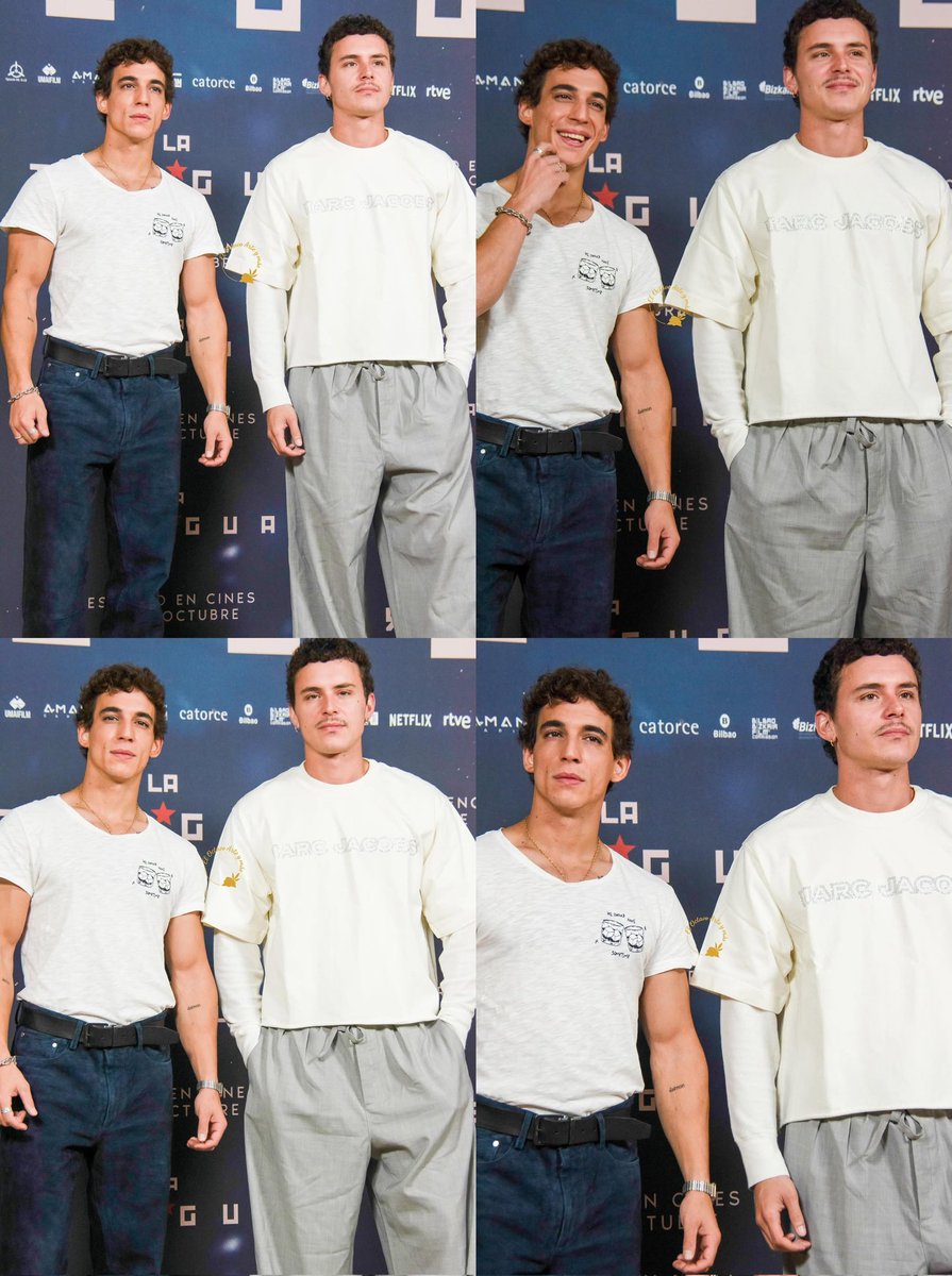 lenypiper's tweet image. arón piper e miguel herrán ♡ #latregua