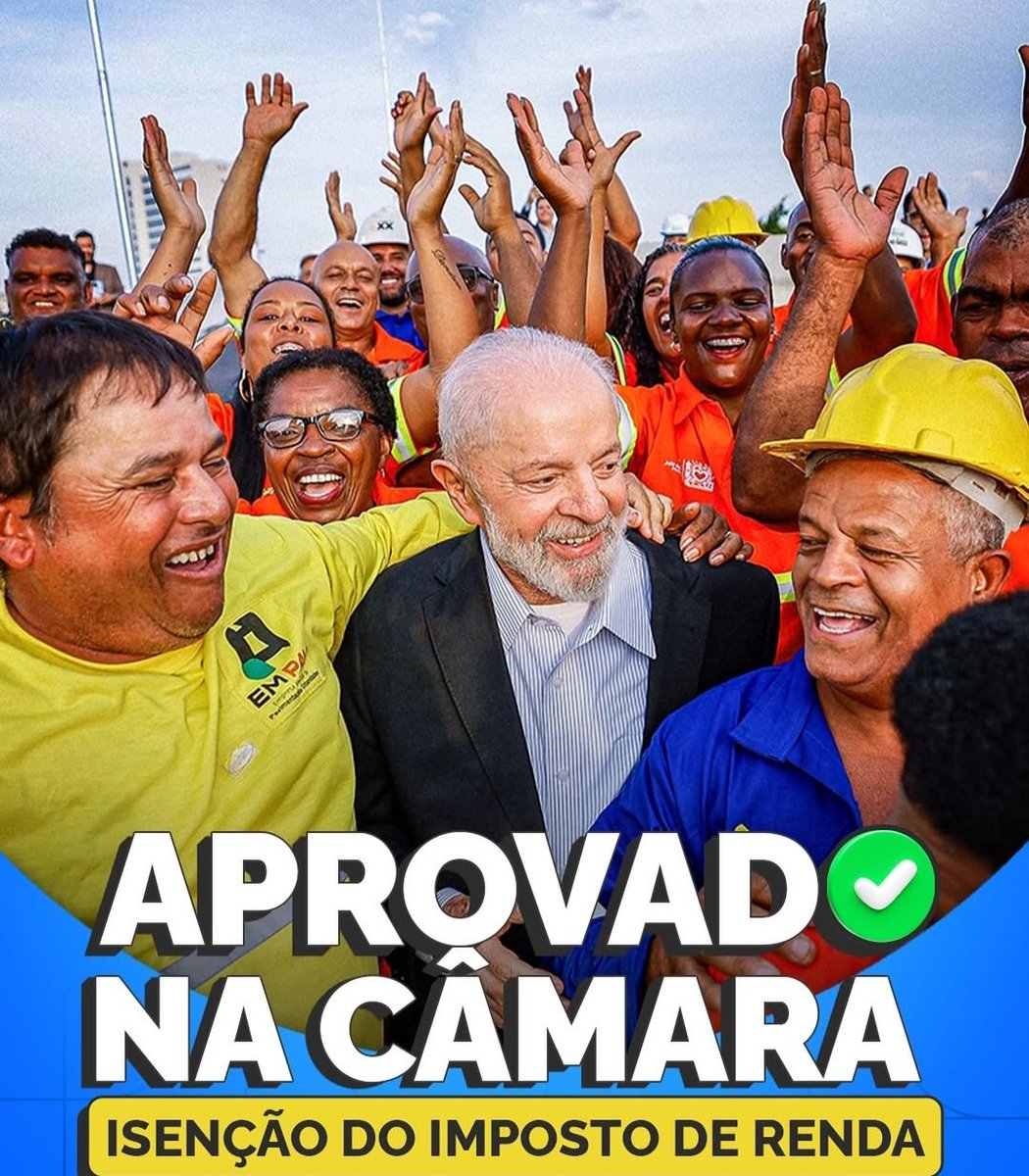 Mais política de justiça social e distributiva 

A política de isenção do Imposto de Renda para quem ganha até R$ 5 mil, com os ricos pagando, possibilita o equilíbrio fiscal,  e corrige distorção social.

Mais uma política do governo <a href="/LulaOficial/">Lula</a> e <a href="/geraldoalckmin/">Geraldo Alckmin 🇧🇷</a> , que vai dar