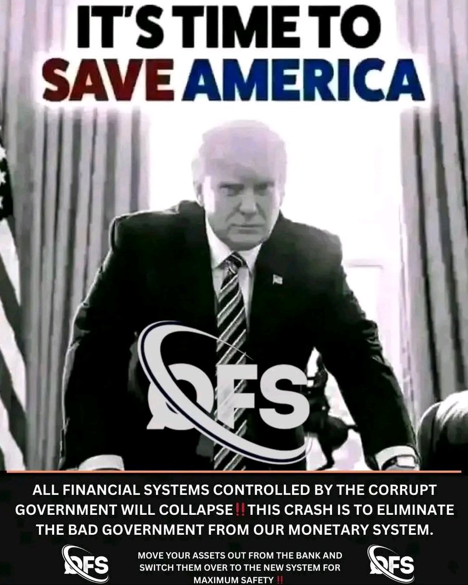 OfficialPascalN's tweet image. IT&apos;S TIME TO SAVE AMERICA

ALL FINANCIAL SYSTEMS CONTROLLED BY THE CORRUPT GOVERNMENT WILL COLLAPSE!! THIS CRASH IS TO ELIMINATE THE BAD GOVERNMENT FROM OUR MONETARY SYSTEM.