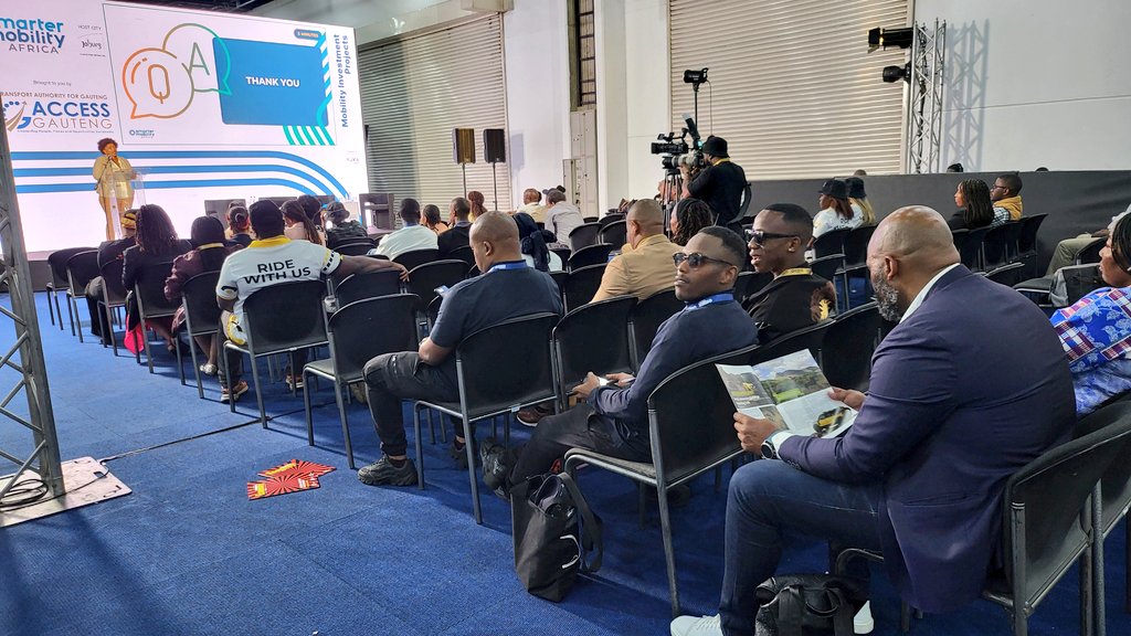 MyJRA's tweet photo. Day 2 of the Smarter Mobility Africa Summit is in progress. As a proud host city partner, we're proud to be a key driver of smarter mobility in Africa. @smaforall @CityofJoburgZA @JDA_joburg #SMAsummit #JoburgRoads https://t.co/a471oDiY7C
