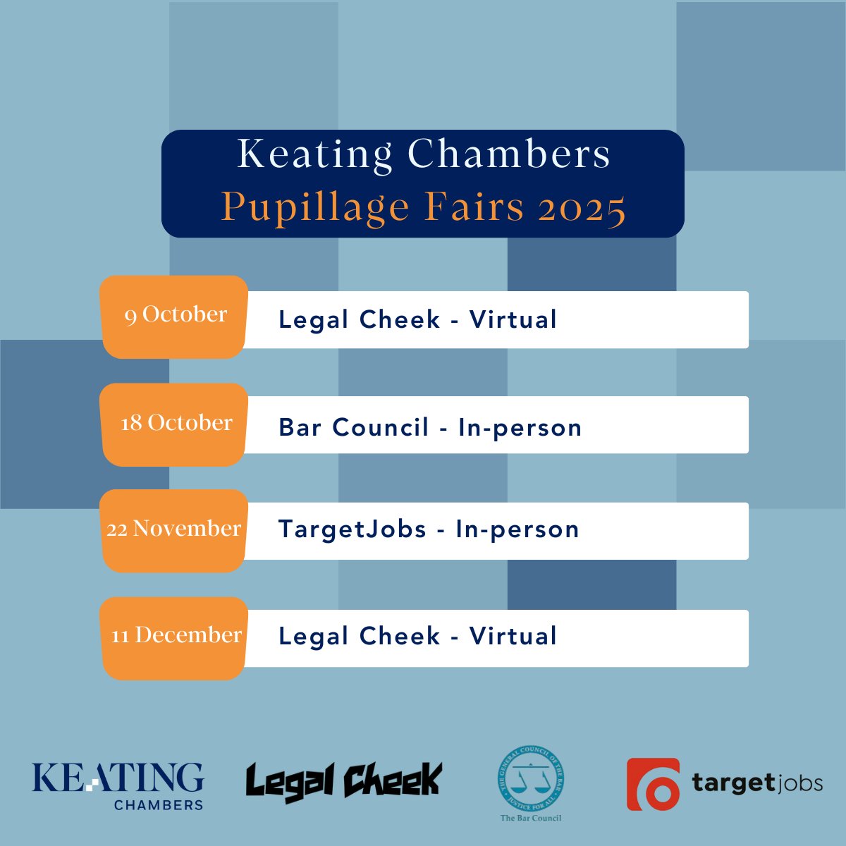 Keating Pupillages tweet media