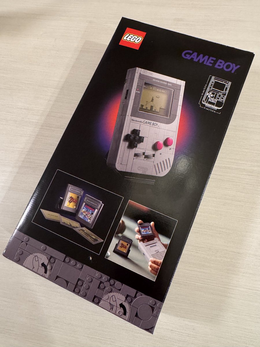 lemonclean's tweet photo. ゲームボーイが届いた https://t.co/3ueEp6NOPV