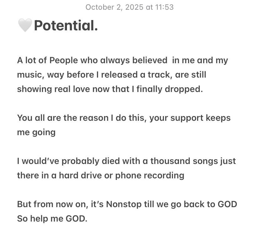 POTENTIAL (@Seeinpotential) / Posts / X