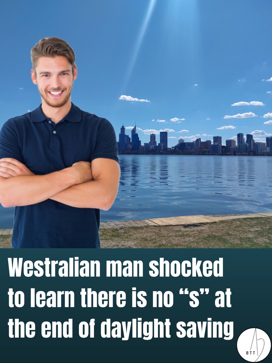 “First I learned that my mate worked on a singular mine rather than the moines and now I’m coming to grips with the fact daylight saving isn't pluralised"