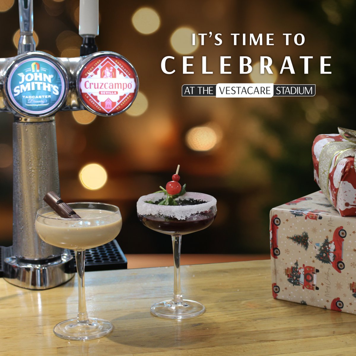 🎄✨Book your Christmas Party at The Vestacare Stadium!✨🎅
From intimate gatherings to big festive bashes, we’ve got the perfect space for you 🎁🥂
📧 Bookings@TheVestacareStadium.co.uk
📞 0161 413 4527 (Opt 5)
#ChristmasParty #OldhamEvents #FestiveParty