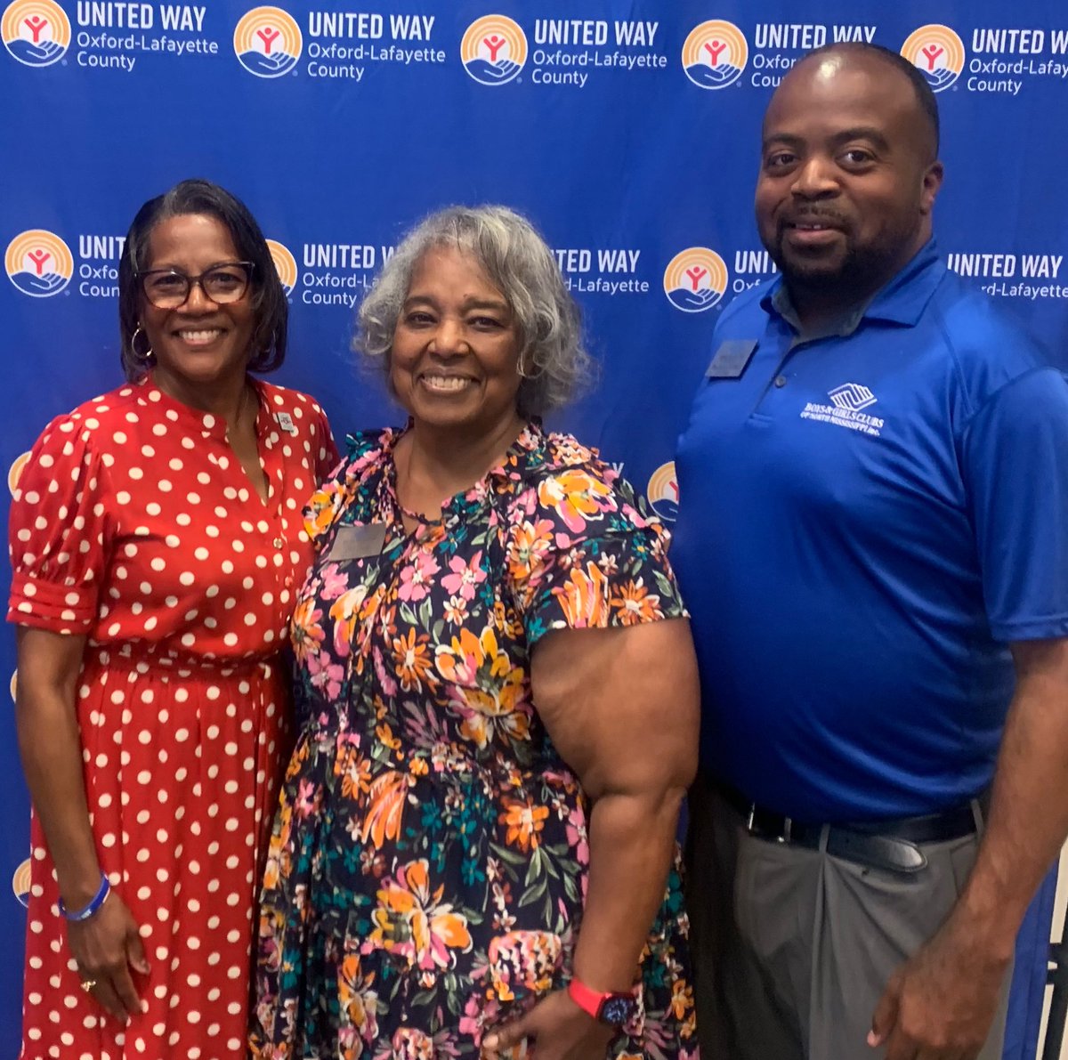 Thank You To Oxford Advisory Board Members; Helean Davis, Dr. Judith Thompson, Miles Fork, &amp; Marybeth Marchbanks, For Joining Our Staff During Today’s United Way of Oxford-Lafayette County 2025 Campaign Kickoff Luncheon!