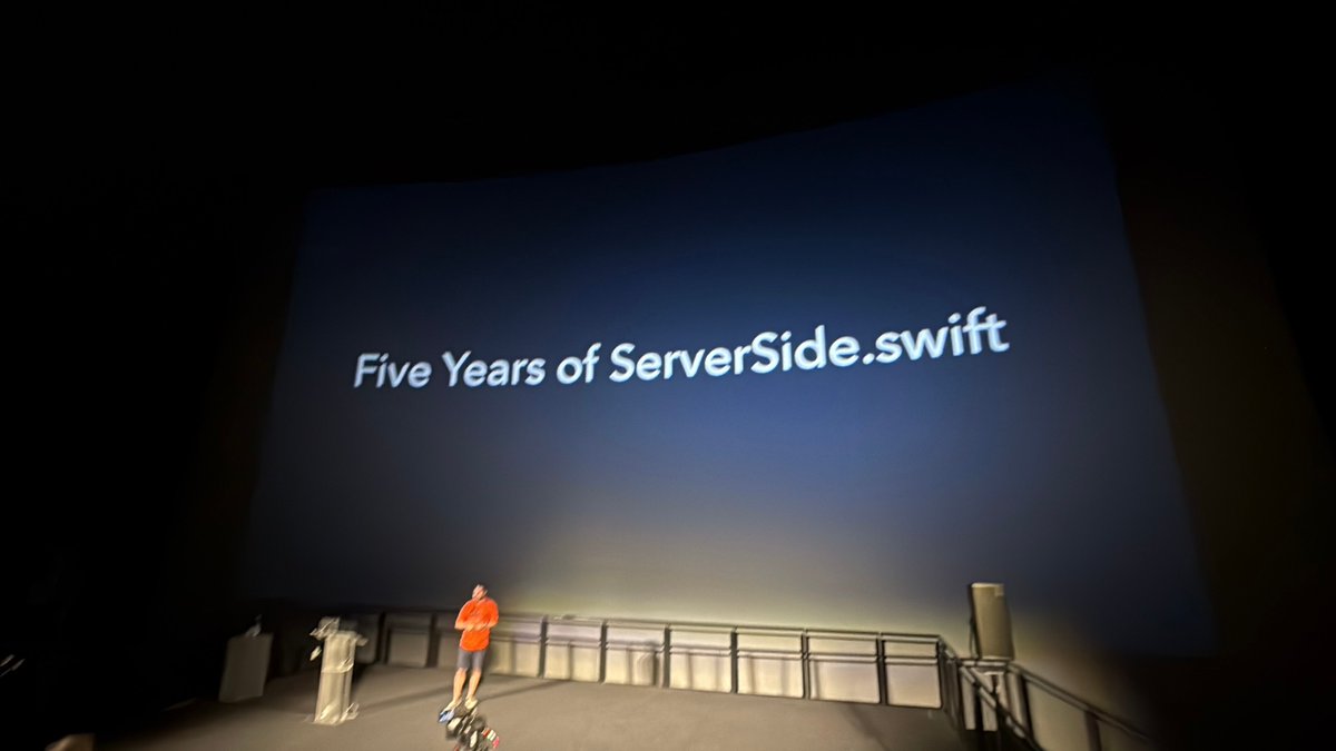 mikaela__caron's tweet image. 5 years of Server-Side Swift!!
#ServerSideSwift @SwiftServerConf