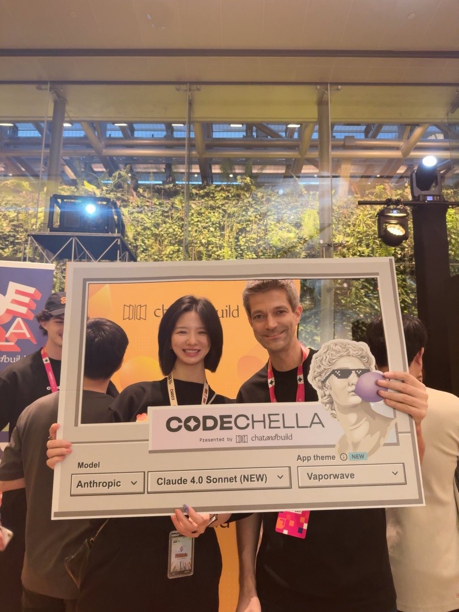 crazyox's tweet photo. At #Codechella, powered by @chatandbuild, the future of AI is here:
Create, Launch &amp; Own AI Apps
Meet NFAs (Non-Fungible Agents): Trainable, Memory-Native, Ownable &amp; Tradeable
🌍 A global builder movement with masterclasses, SDKs &amp; hackathons! https://t.co/z6Y6JeLctB