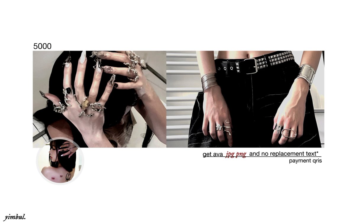 yimbul's tweet photo. help rt please.

hai aku ada 4 layout giselle tatto yang mau bisa dm kode di ALT ya #zonauang https://t.co/YKFvTOpjvd