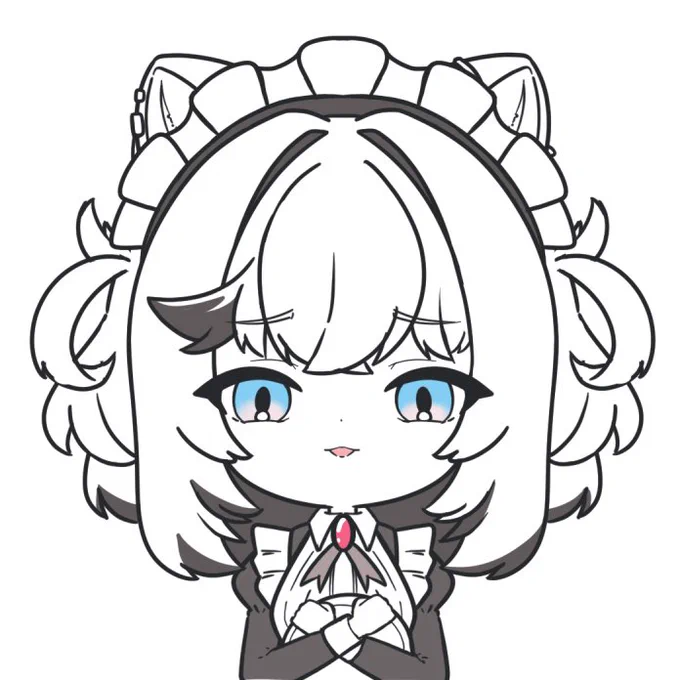 ちなのメイドって良いと思う落書き