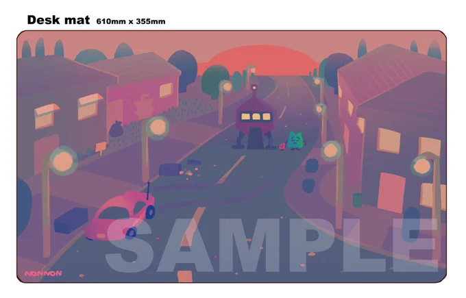 The new merchandise are now available for purchase! The site also supports international shipping! #athf #yakuzamooninites Mouse pad Desk mat Majoremory book