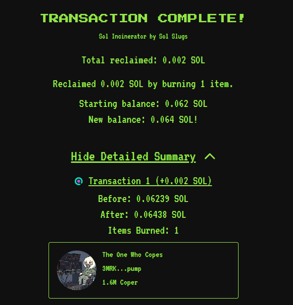 Good morning Copers
The buyback &amp; burn mechanism continues every single day, just like I promised.
13M $COPER tokens already burned, and we’re just getting started.

solscan.io/tx/4Nwm6Q69GmL…

3MRKEgWuVjqVtMinkH3af9WosGuXgKrmgLyV5UFQpump