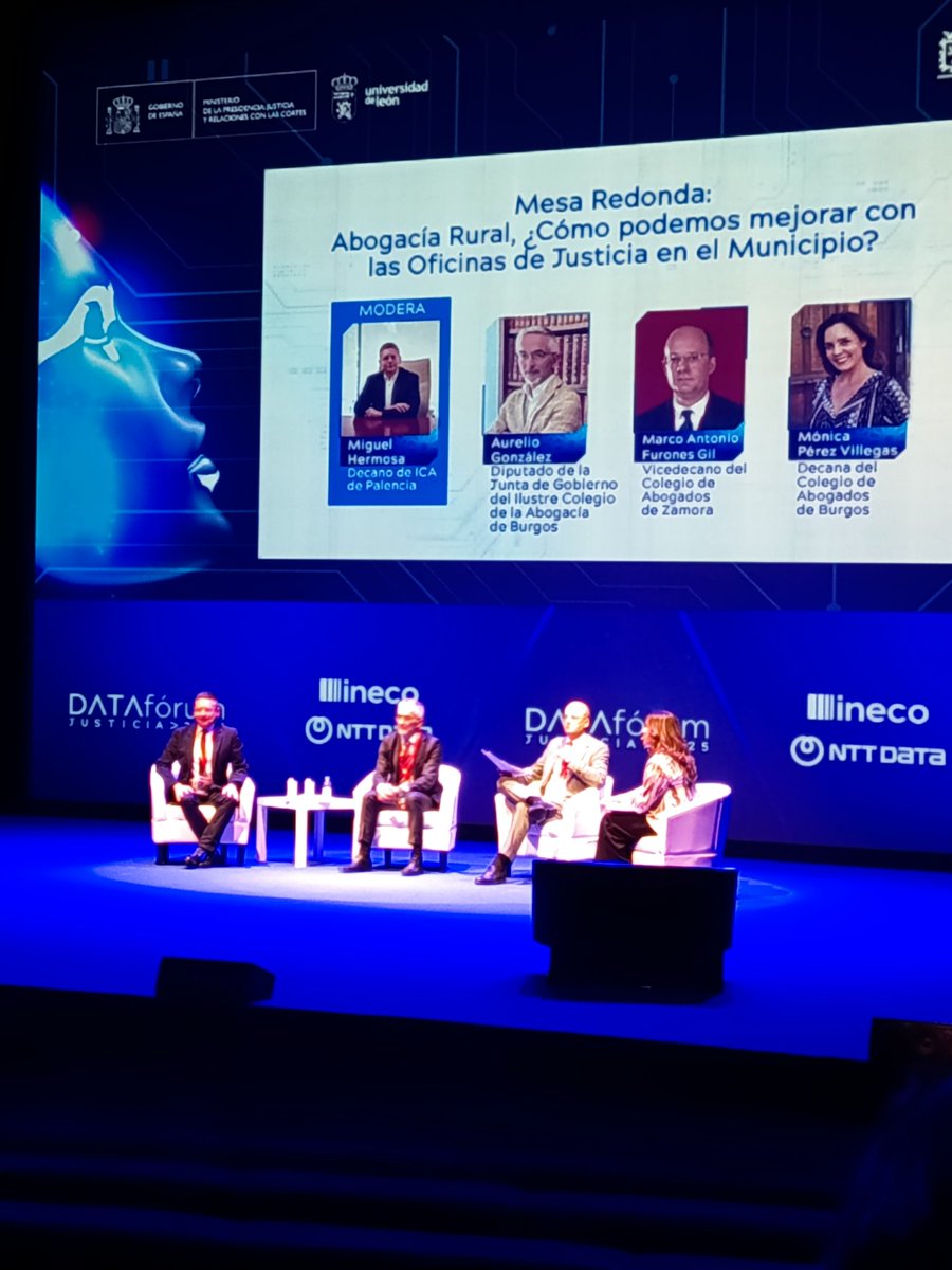 ICAPalencia's tweet image. Ponemos en valor la abogacía rural y la de nuestro día a día en #Dataforum con nuestros compañeros y amigos @icaburgos @ColegioZamora @Abogacia_CyL @Abogacia_es