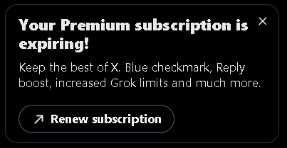 NolanCreate's tweet image. I&apos;ve cut some checks for things of little value, and this is one I wont be cutting again. No thanks @X