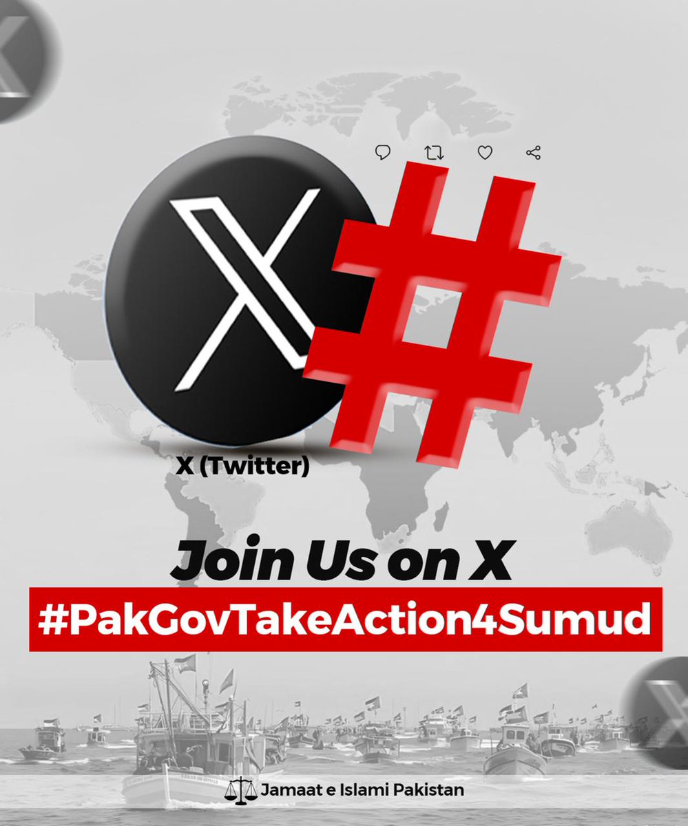 JIKarachiEast's tweet photo. اس ہیش ٹیگ کے ساتھ ٹویٹس کریں۔
#PakGovTakeAction4Sumud https://t.co/fKzaC6V0Uq