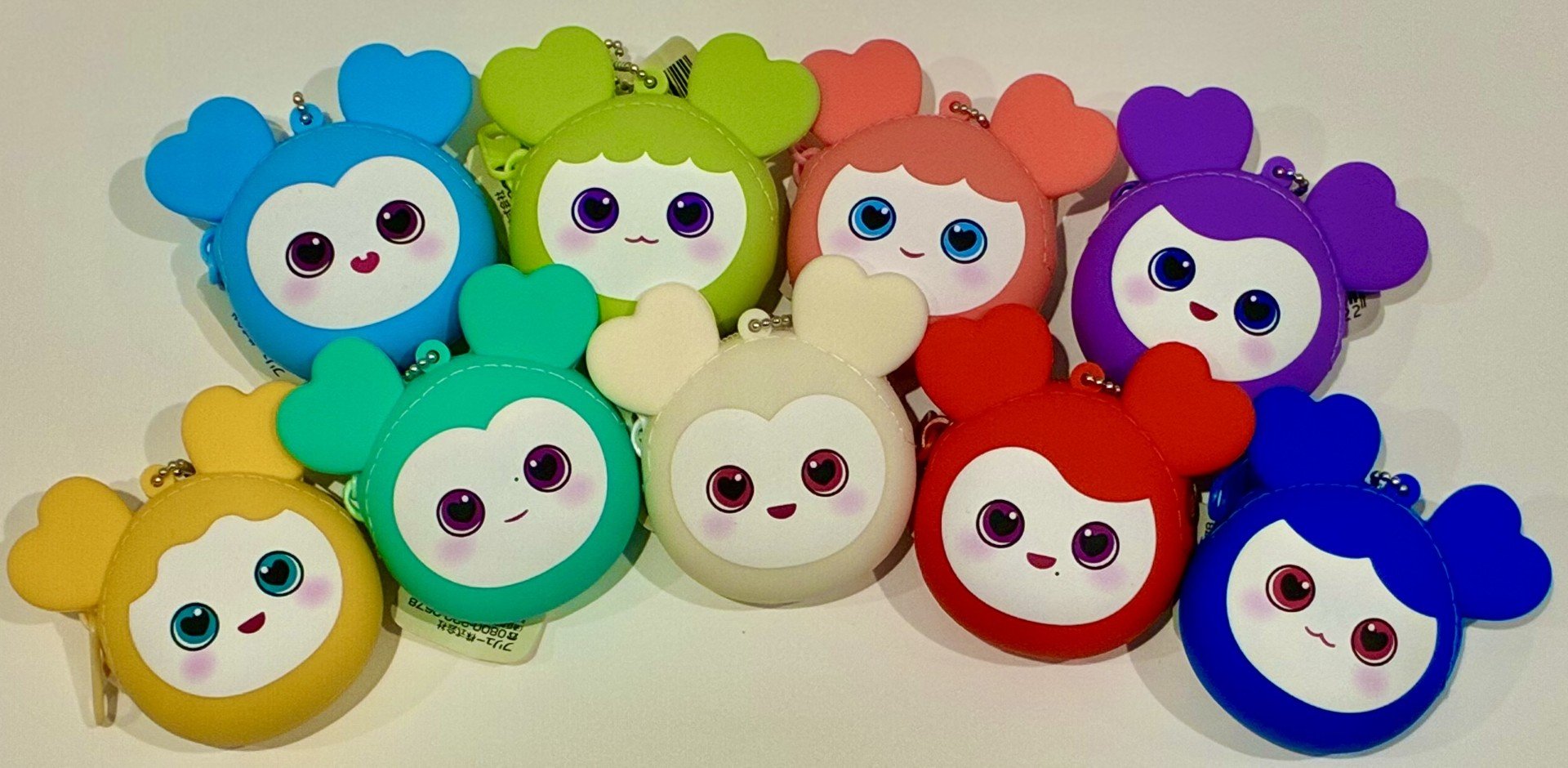 GIGO限定 TWICE LOVELYS シリコンミニウォレット 全種セット TWICE LOVELYS シリコンミニウォレット～GiGO限定～ (全9種