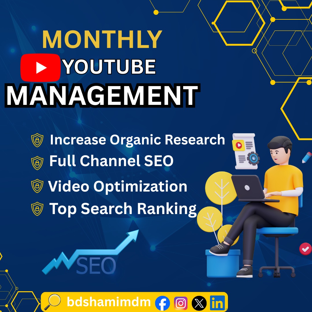 bdshamimdm's tweet photo. 📅 "I Help Creators Track Growth with Professional YouTube Monthly Reports &amp; Insights"
🔹 Monthly Analytics &amp; Performance Review 📷 Audience Growth &amp; Engagement Tracking
#bdshamimdm #bdshamim #shamim #YouTubeMonthly #YouTubeGrowth #ChannelAnalytics #VideoSEO #YTMonetization https://t.co/KNiXaWUMsd