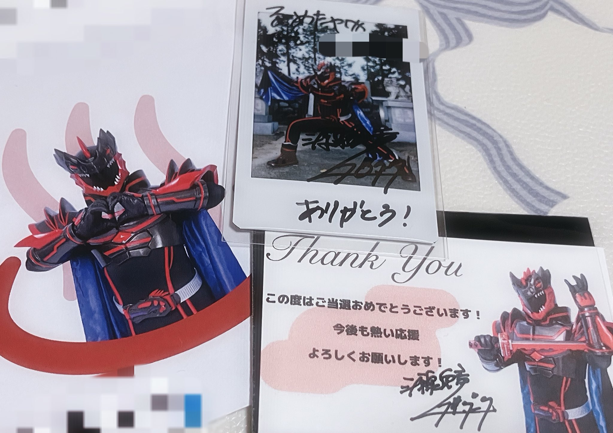 ねくせ。　武道館グッズ　サイン入りチェキ ねくせ。 武道館グッズ サイン入りチェキ