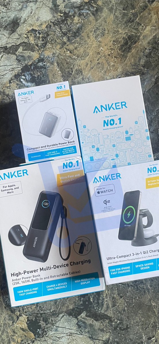 clearyourcart's tweet image. Another happy customer with their Anker chargers ⚡️

P.S.  The Anker 165W power bank can charge your laptop😉.

At clearyourcart, we dey for you!