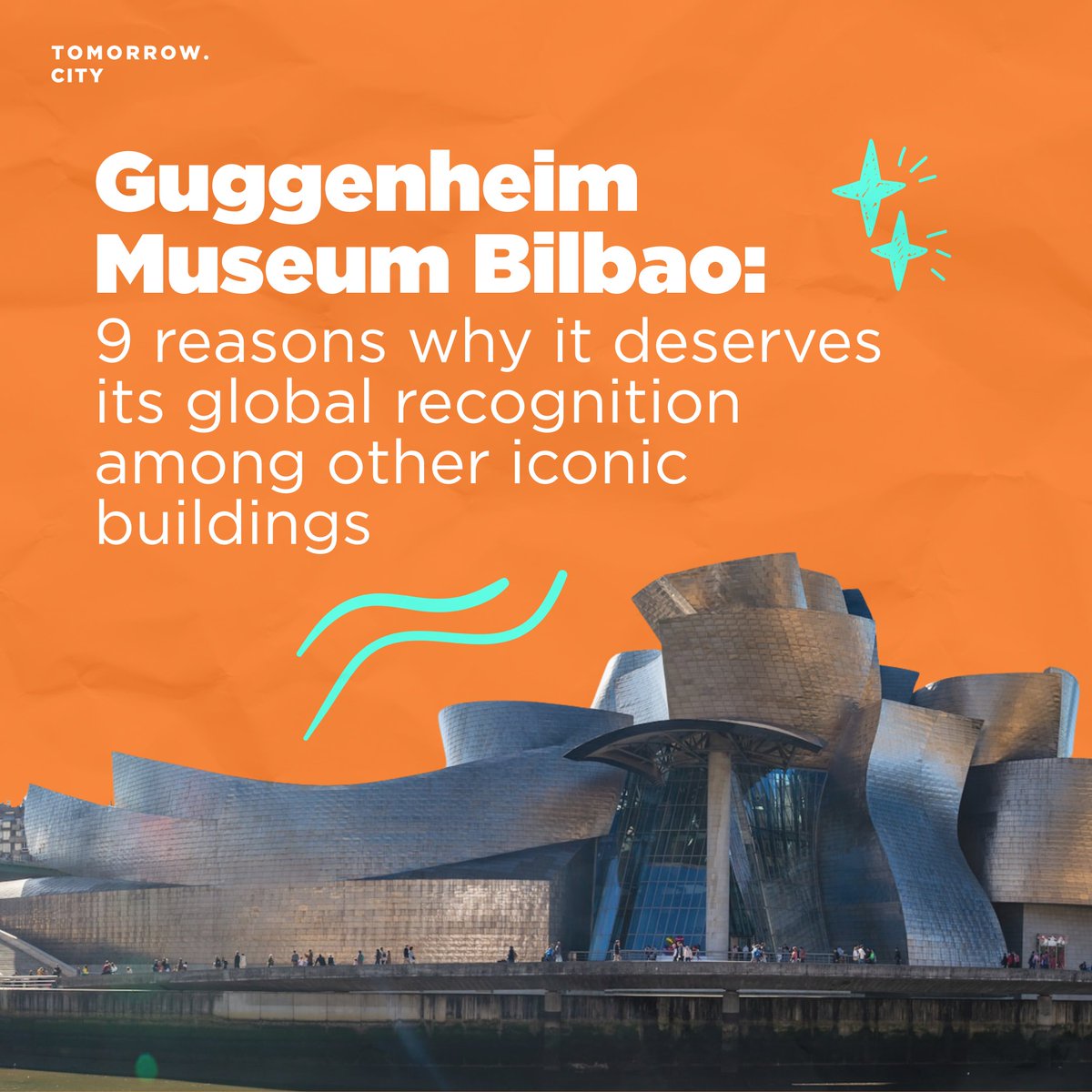✨ The Guggenheim Bilbao turned a declining industrial zone into a global icon.

Frank Gehry’s titanium curves, CAD innovation, and even rock-climbers for cleaning make it a masterpiece. 

🔗 Explore why this landmark deserves recognition: loom.ly/2OawNLM