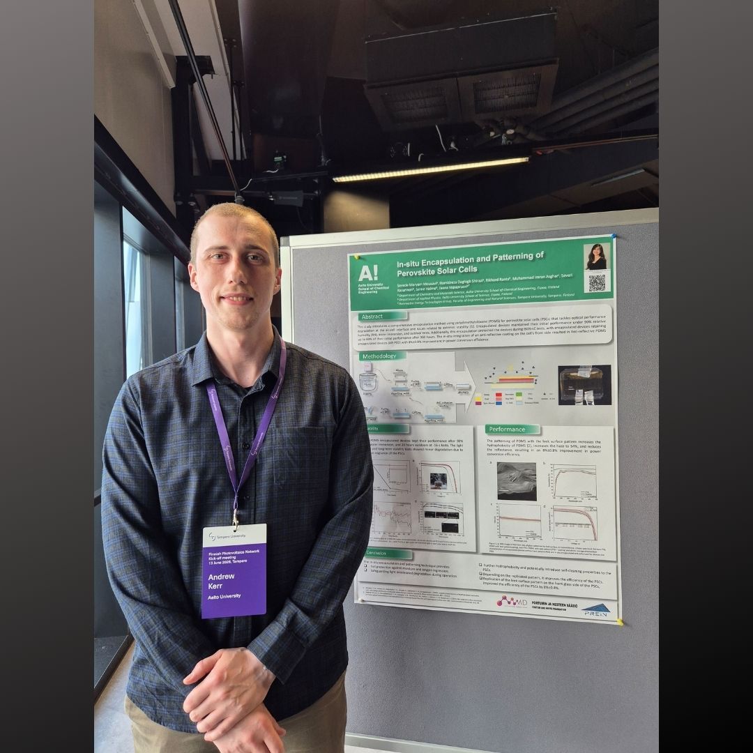 Multifunctional Materials Design (@mmd_aalto) on Twitter photo #Throwback to June 2025 and the Kick-off Meeting of the Finnish #Photovoltaics Network, held at Nokia Arena in Tampere, Finland 🌞🌟
<a href="/flagshipprein/">PREIN Photonics Research and Innovation</a> | #mmd_aalto #aaltouniversity #STEIN #PREIN #PREINFlagship #solarcelltechnology #solarcells #solarcellresearch #perovskite #Throwback to June 2025 and the Kick-off Meeting of the Finnish #Photovoltaics Network, held at Nokia Arena in Tampere, Finland 🌞🌟
<a href="/flagshipprein/">PREIN Photonics Research and Innovation</a> | #mmd_aalto #aaltouniversity #STEIN #PREIN #PREINFlagship #solarcelltechnology #solarcells #solarcellresearch #perovskite