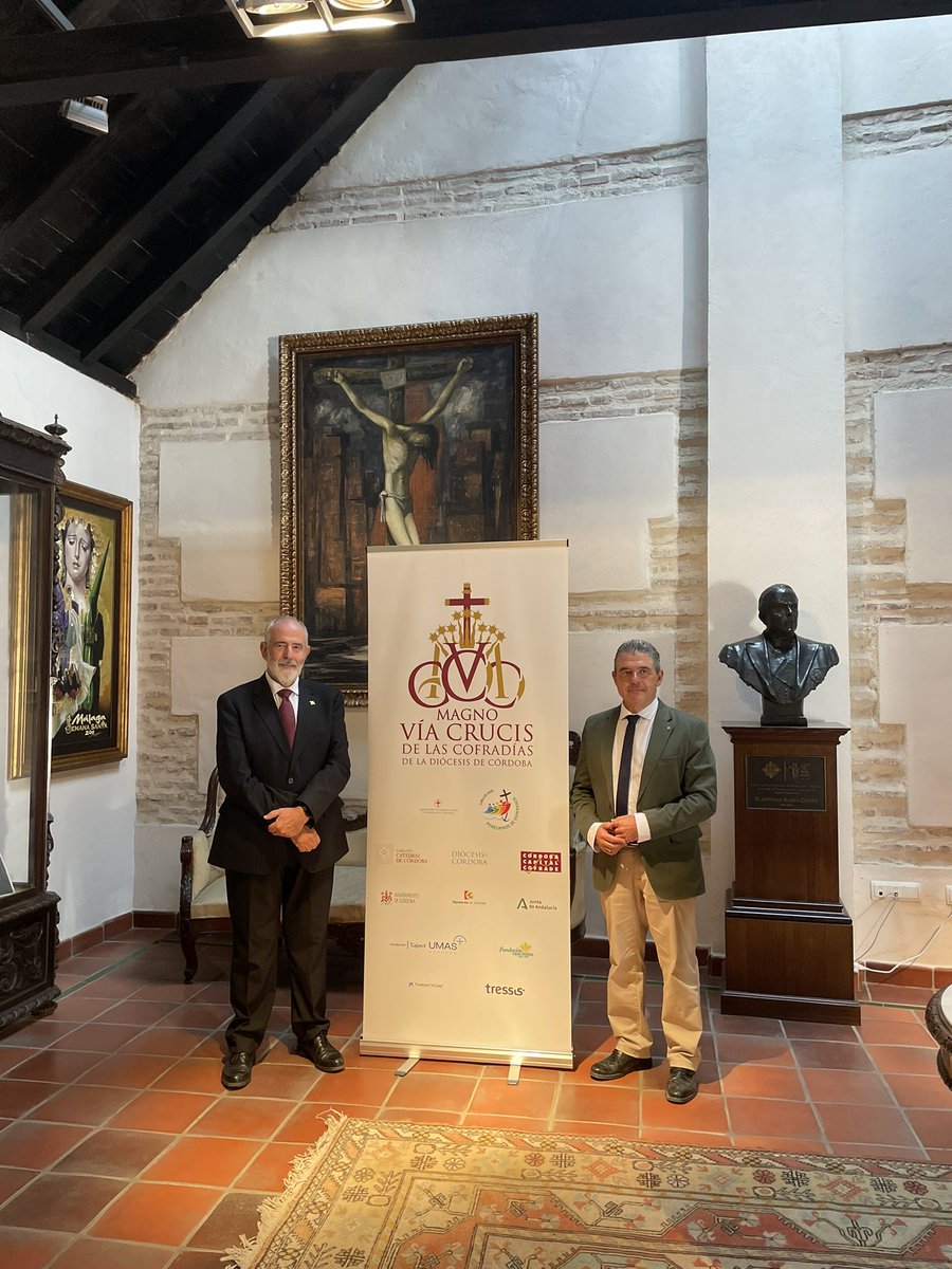 🔴 La <a href="/agrupacioncor/">Agrupación de Hermandades y Cofradías de Córdoba</a> ha presentado hoy en nuestra sede de San Julián el Magno Vía Crucis de la <a href="/diocesiscordoba/">Diócesis de Córdoba</a>, previsto para el 11 de octubre. 

Más info 👉 agrupaciondecofradias.com/la-agrupacion-…

#CofradíasMLG