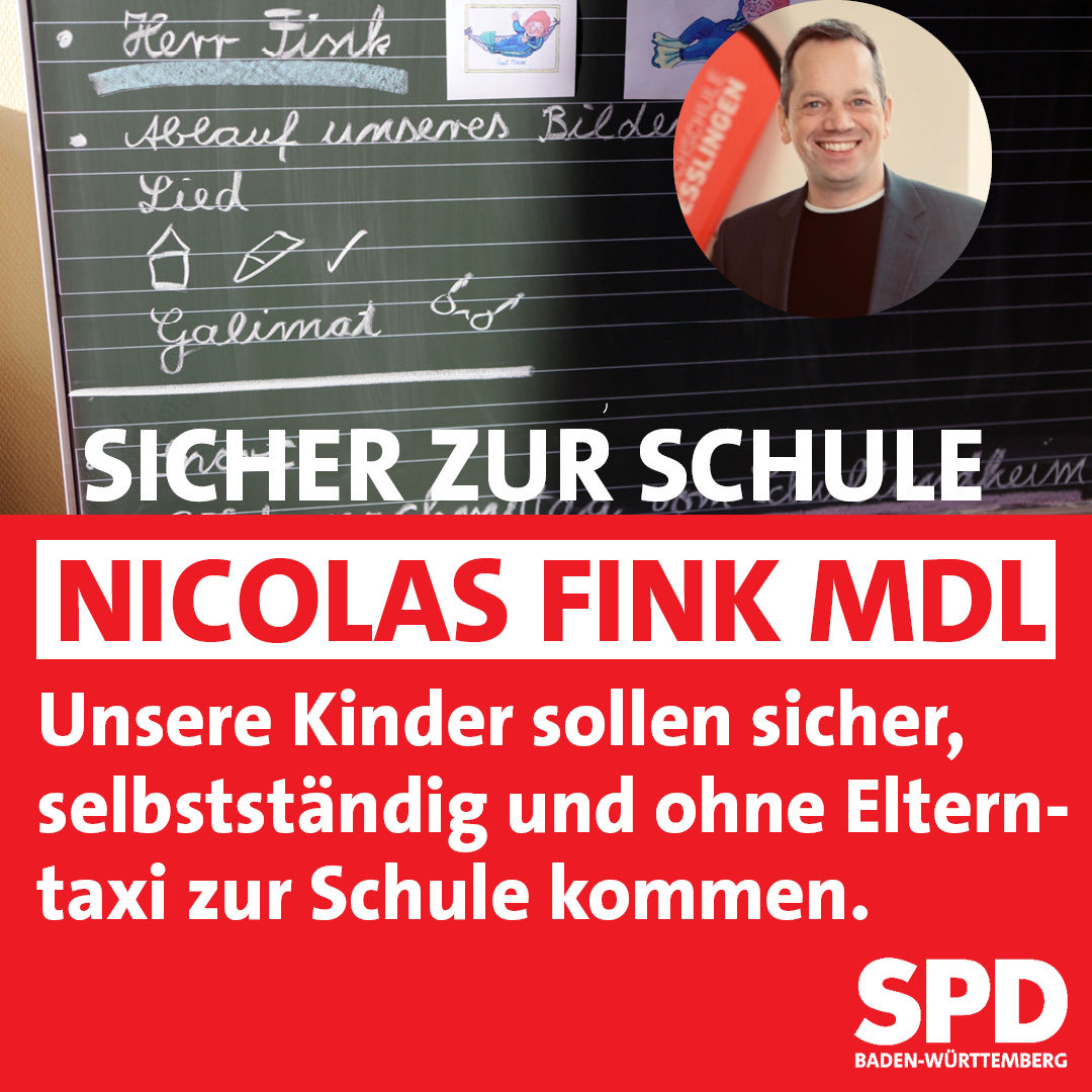 nicolasfink_mdl's tweet image. 🚸 Sicher zur Schule – ohne Elterntaxi!
Ich habe OB Klopfer gebeten, prüfen zu lassen, ob wir in #Esslingen #Schulstraßen einrichten können.
Kinder sollen den Schulweg sicher &amp;amp; selbstständig meistern können – zu Fuß, mit dem Rad oder dem Roller.
#MOVERS #Verkehrssicherheit