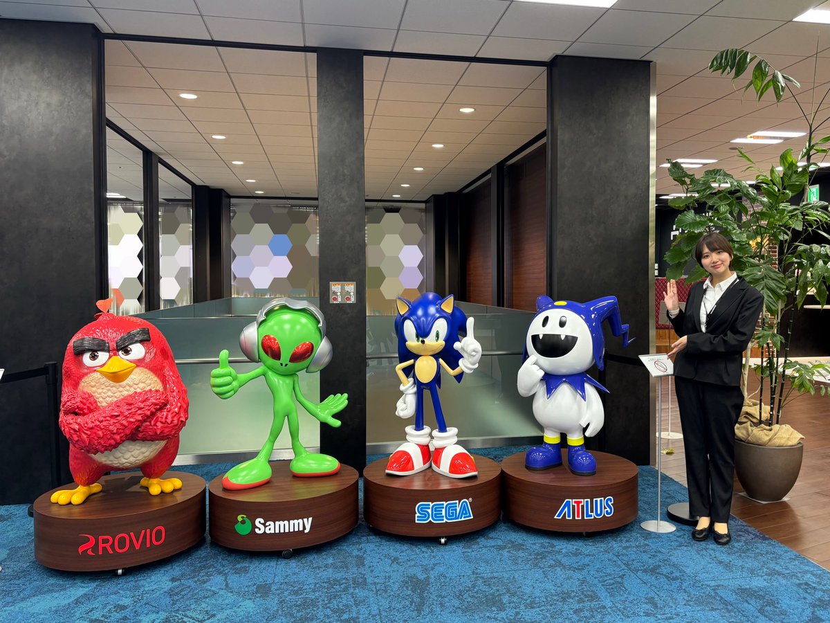 10月からセガで働いてます！
頑張るぞ〜！！！