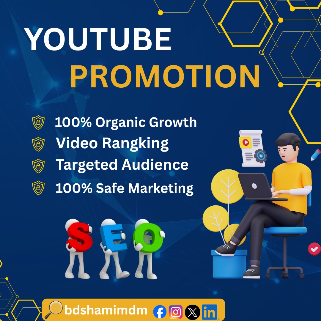 bdshamimdm's tweet photo. 📺 "I Help Creators Grow Their Channels Through Strategic YouTube Promotion"
🔹 Organic Growth With Consistent Views 📷 Targeted Promotion To Boost Subscribers
#bdshamimdm #bdshamim #shamim #YouTubePromotion #YouTubeMarketing #ChannelGrowth #VideoSEO #YTMonetization https://t.co/HrxM7x10F5
