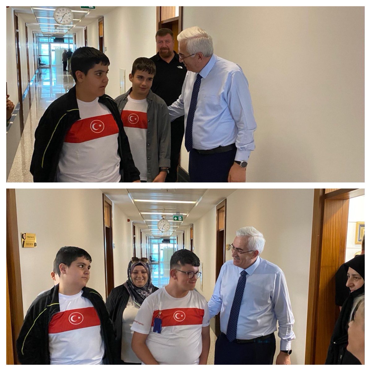 📍TBMM

Erzurum Otizm Derneği Otizm Spor Kulübü üyelerini Gazi Meclisimizde ağırladık.

Nazik ziyaretleri için kendilerine teşekkür ediyor, çalışmalarında başarılar diliyorum. 

#TBMM 
#Erzurum