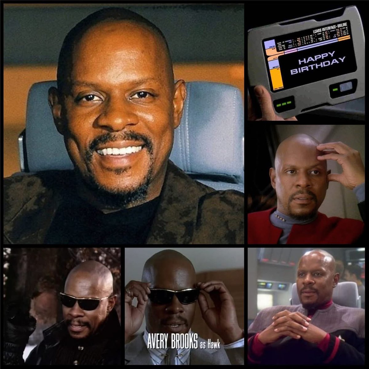 cronaj's tweet photo. Happiest of birthdays to Avery Brooks, the best captain in Starfleet #startrek #ds9 #deepspacenine 🖖🏽🎂❤️ https://t.co/EDv25OxrSW