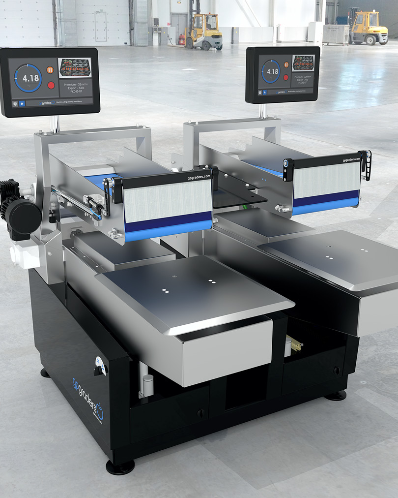 GPGraders's tweet image. Fill boxes smarter, not harder. Our Electronic Carton Fillers feature touch controls, auto tare, adjustable heights, and carton changeover is super easy.
--
#CherrySorting #CherryGrading #DefectDetection #SuperiorSortingTechnology #gpVision #VisionSorting