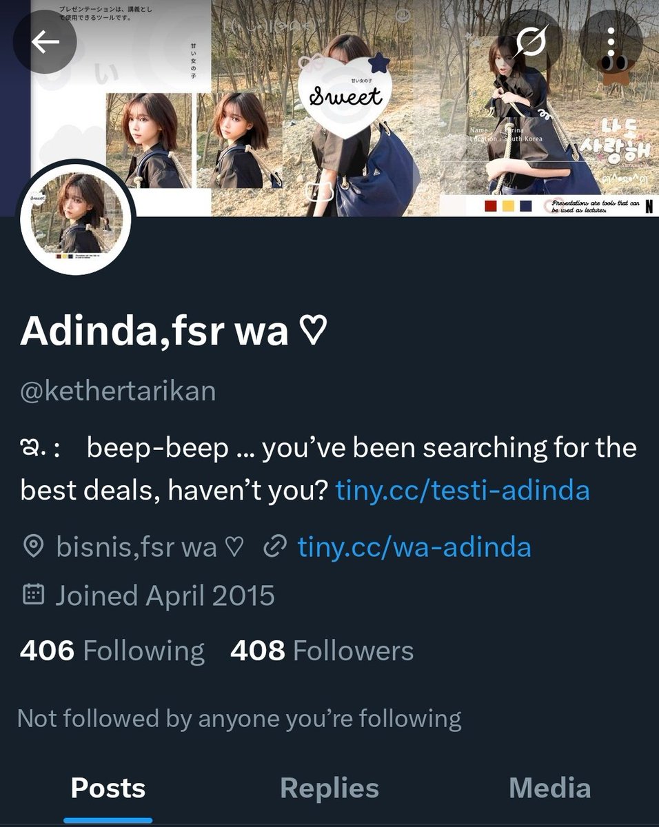 nicecurry_in's tweet photo. @kethertarikan
scammer jgn percaya #zonauang hadehh nasib tinggal di negara jelek yg rakyatnya jelek juga https://t.co/P5KsWeTY2E