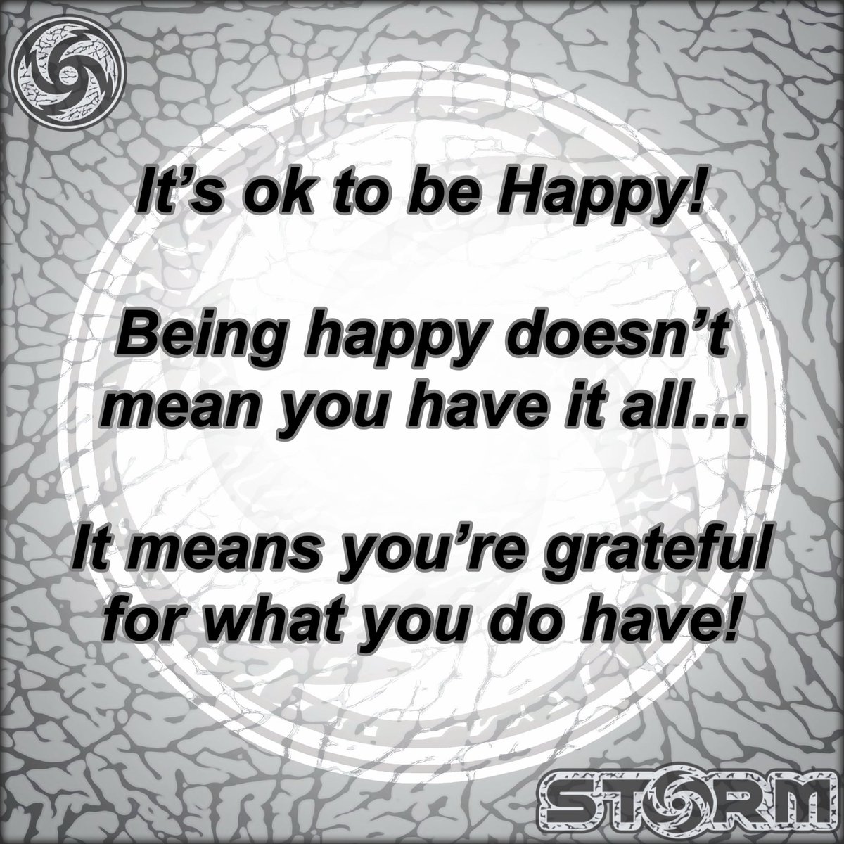 StormThomas50's tweet photo. No matter what… you can still be happy!

#morningmotivation #stormthomas  #goodmorning #motivation #inspiration #dedication #drive #determination #help #advice #guidance #coach #coaching #mentor #lifecoach #lifelessons #dailyquotes #dailyinspiration #dailymotivation https://t.co/CZjw2byY07
