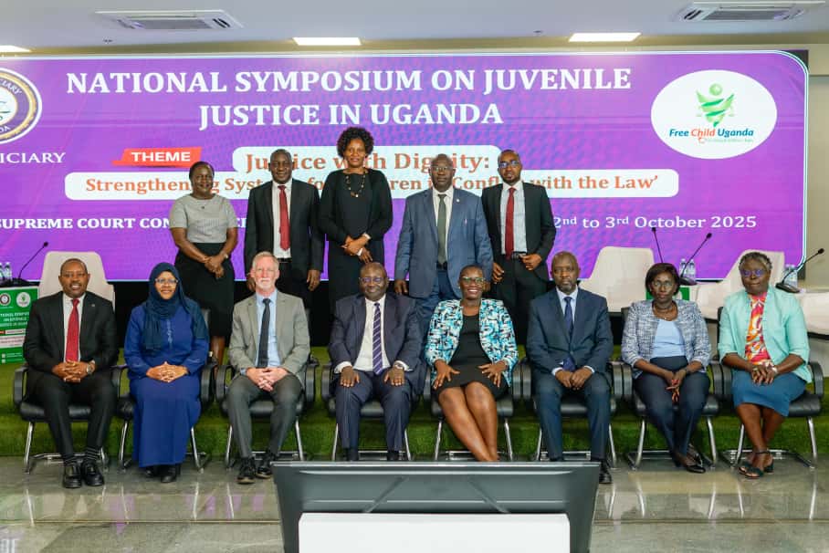 LSewanyana's tweet photo. National Symposium on Juvenile Justice in Uganda at the Supreme Court Conference Hall recommends inter-agency coordination and innovative approaches to improve child friendly access to Justice. @FHRI2 @bbstvug https://t.co/xmkubICcpc