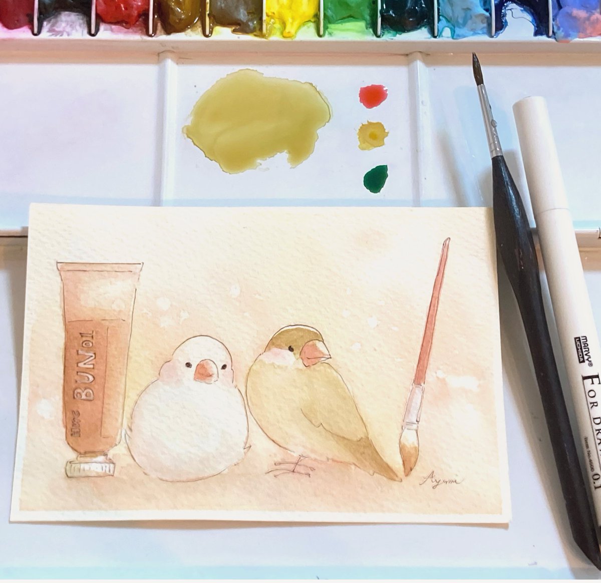 色鉛筆画 4e1138c51e1f065754f6ac6349bc69
