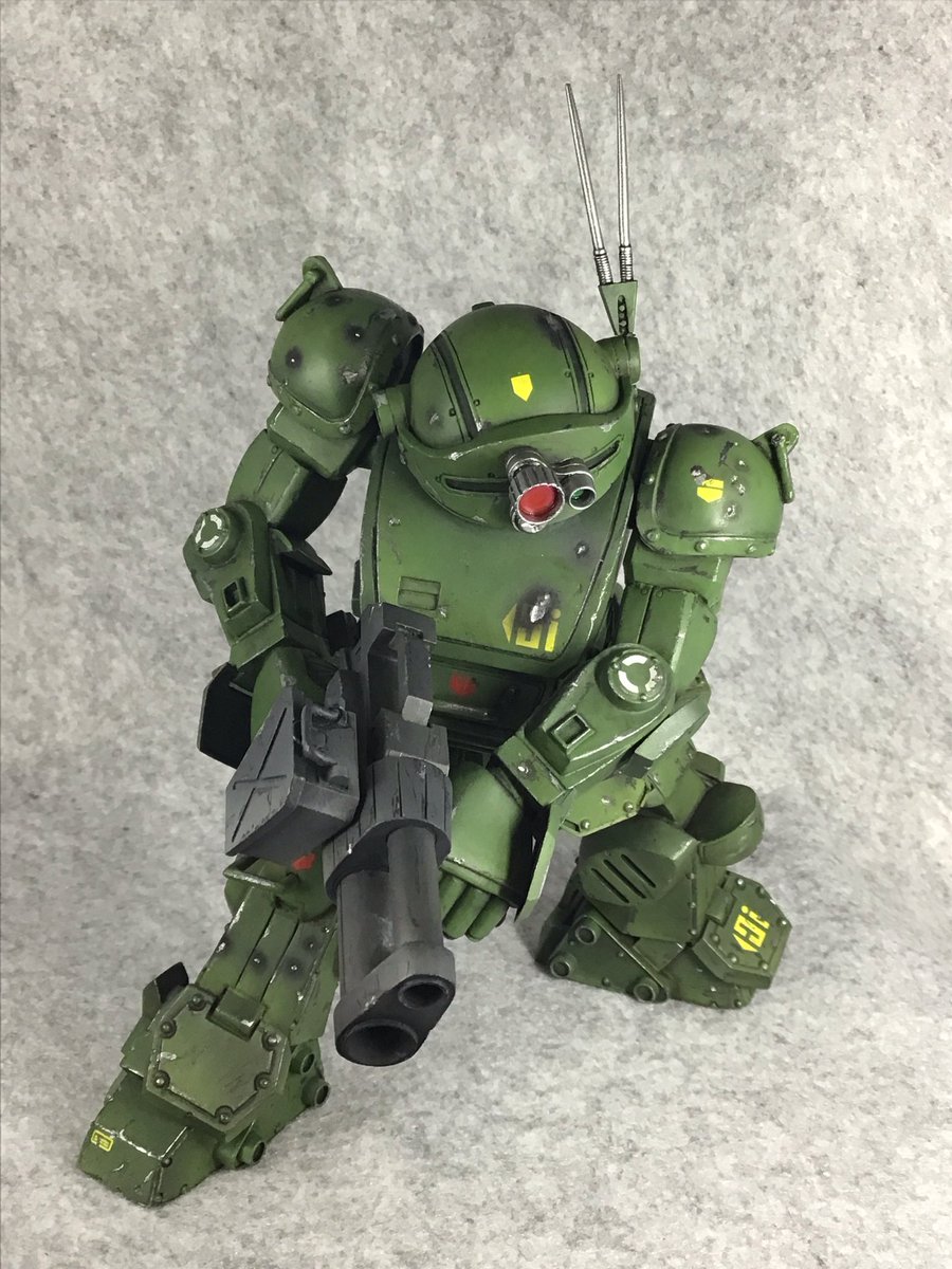 スコープドッグIIボークスの固定ポーズレジンキット #皆さんの作品の上