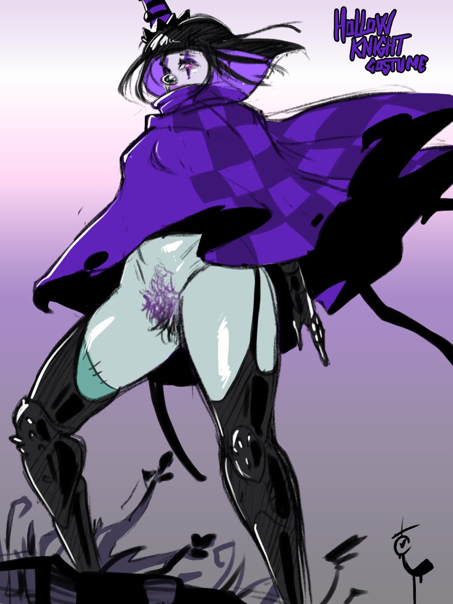 TortureChanArt's tweet photo. Trouble Puddles Hollow knight costume 🤓 https://t.co/LsJYQ0kCim