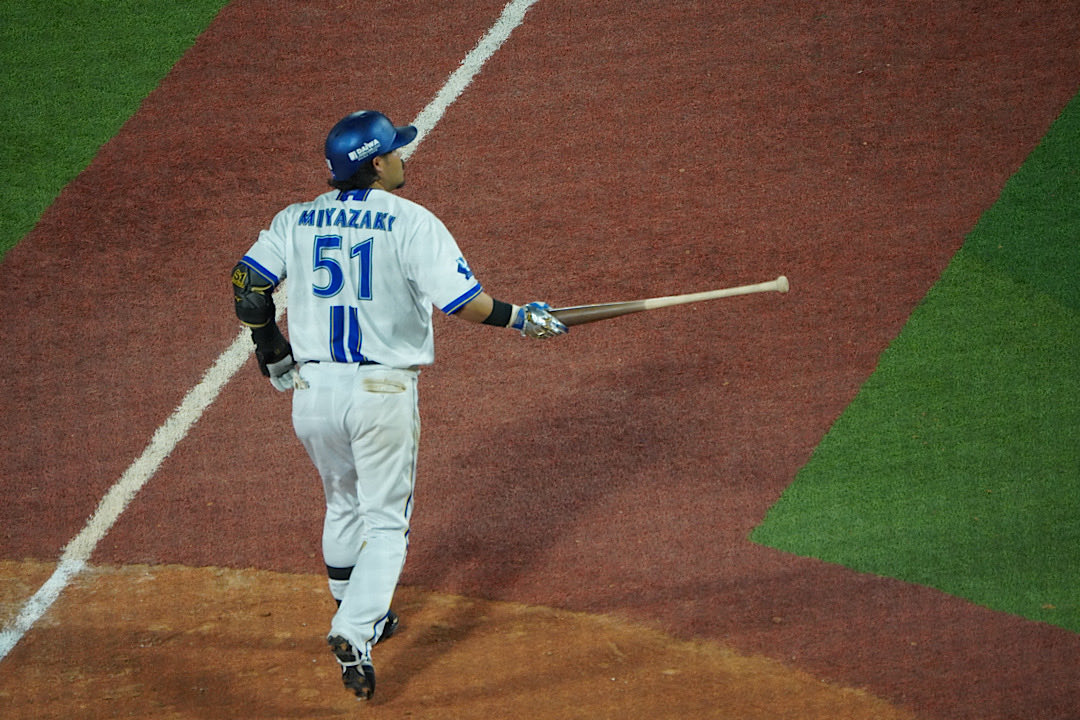 sabami51's tweet image. CSで無事に戻ってくるようにお気に入りの写真を置いておく

2025.08.26 ハマスタ #宮﨑敏郎