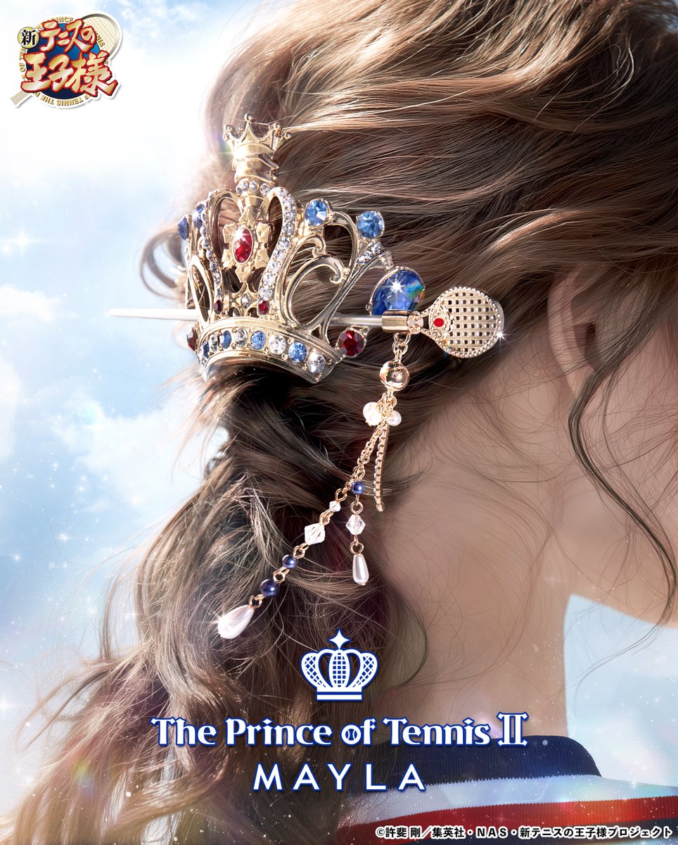 新テニスの王子様』の世界観をイメージしたヘアアクセサリーが可愛